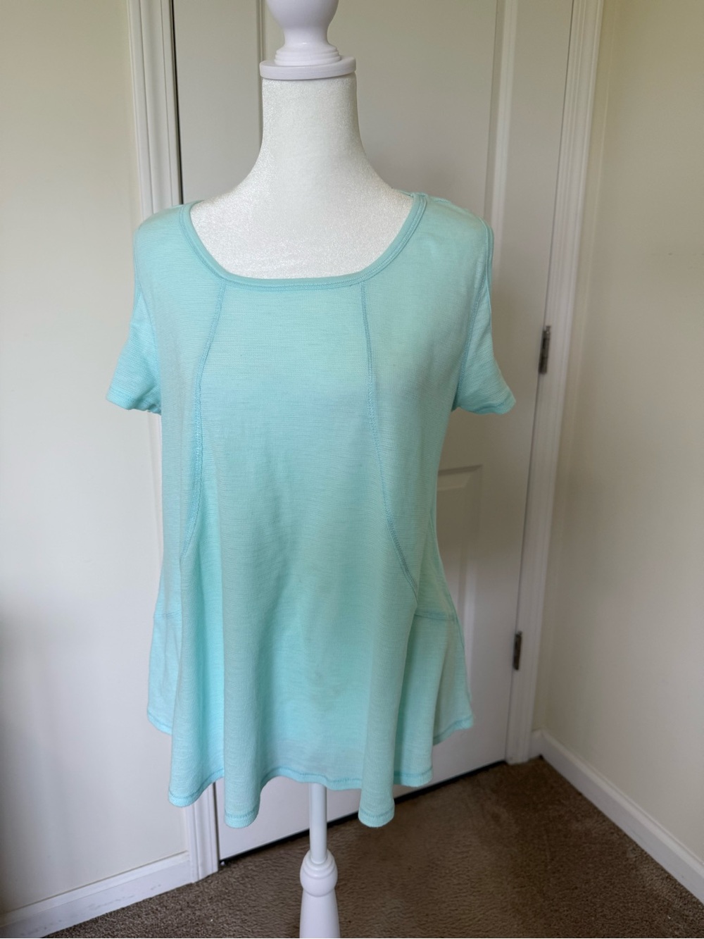 Calvin Klein Performance Aqua Scoop Neck Short Sleeve Tunic
